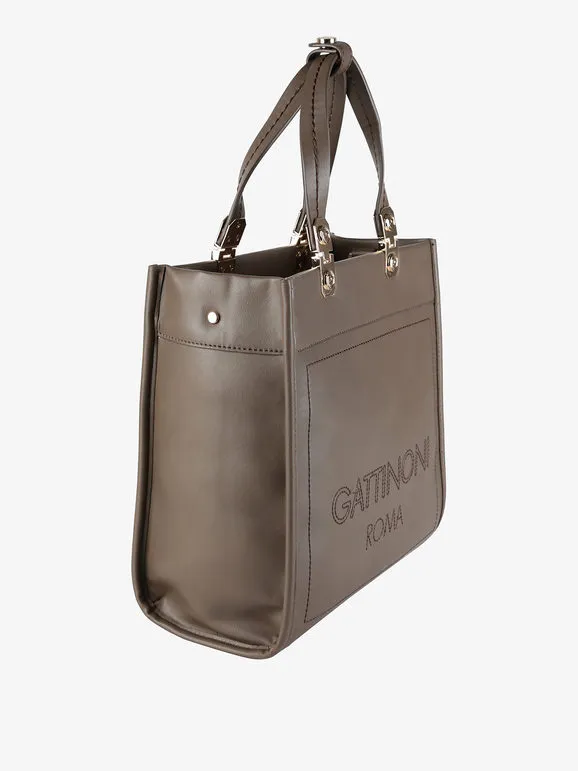 Gattinoni Bolso de mujer rígido con doble asa.