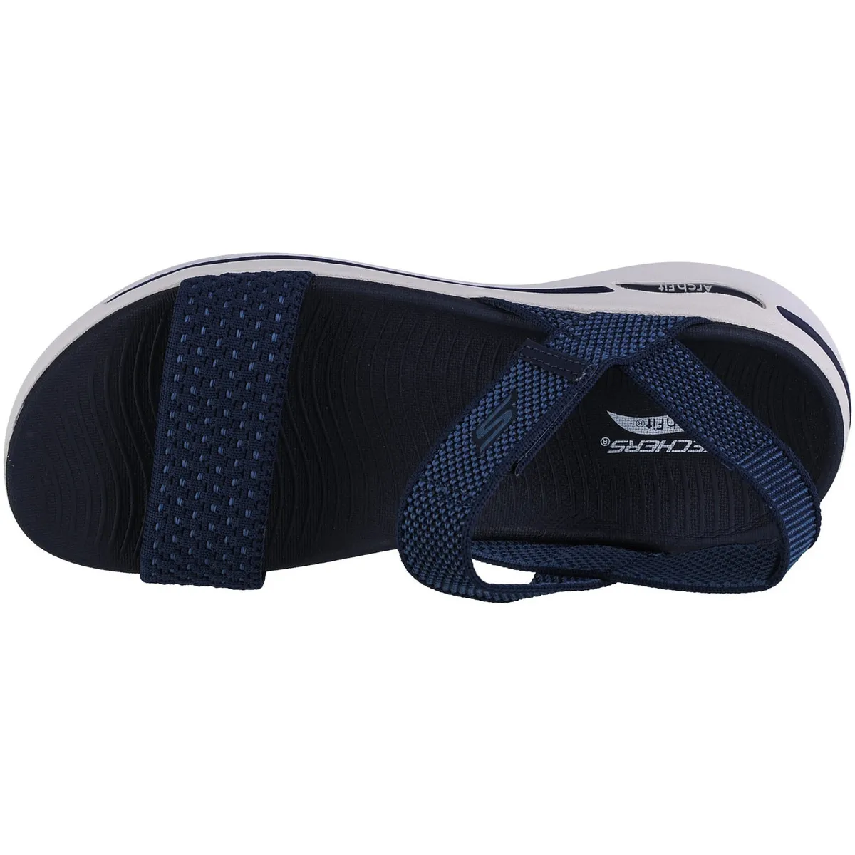GO WALK ARCH FIT SANDAL  POLISHED