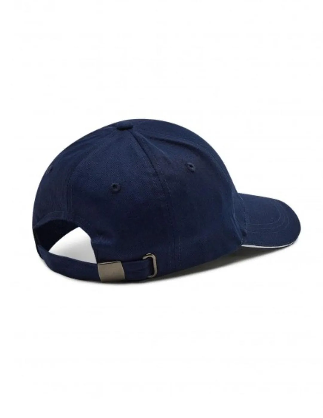 Gorra Guess Triangle azul  con cierre de hebilla para hombre