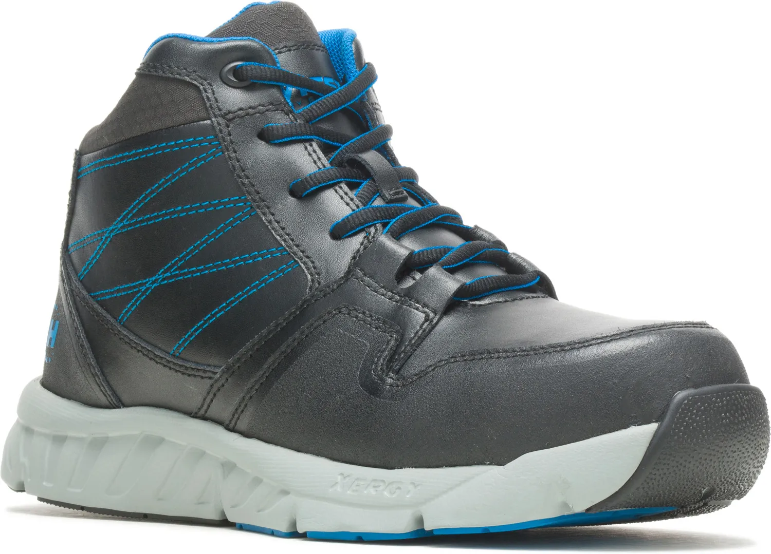 HYTEST Deportivo medio alto, EH con puntera nano, negro, de hombre, HyTest Annex