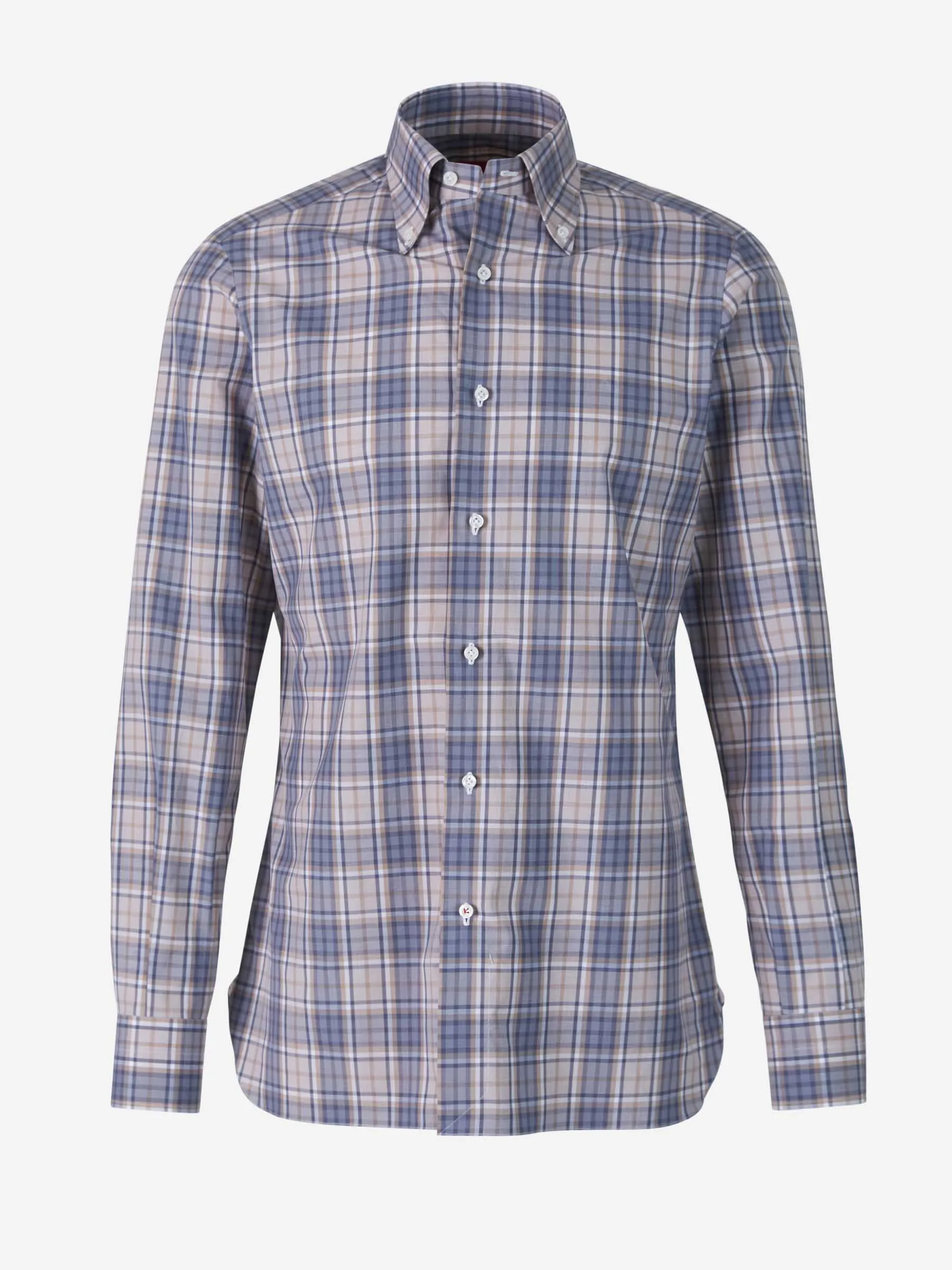Isaia Camisa Motivo Cuadros