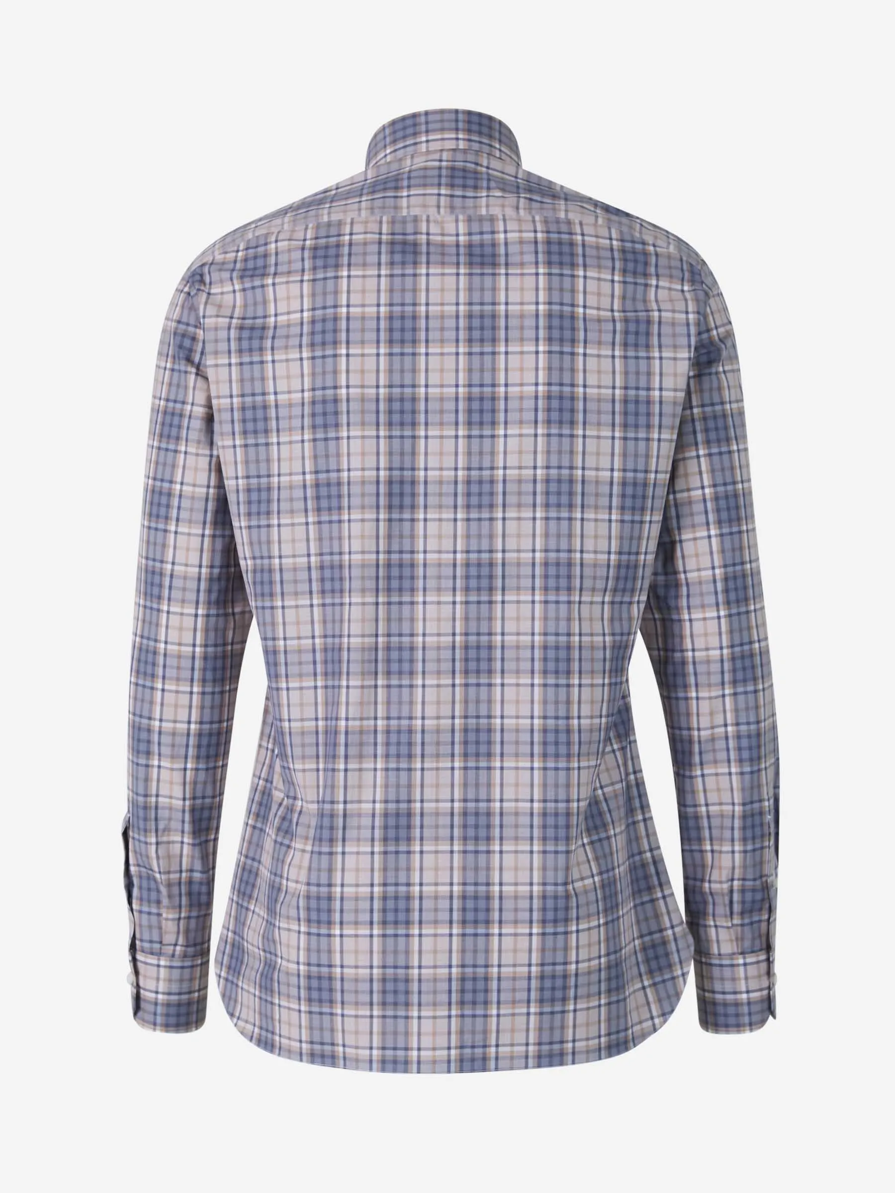 Isaia Camisa Motivo Cuadros