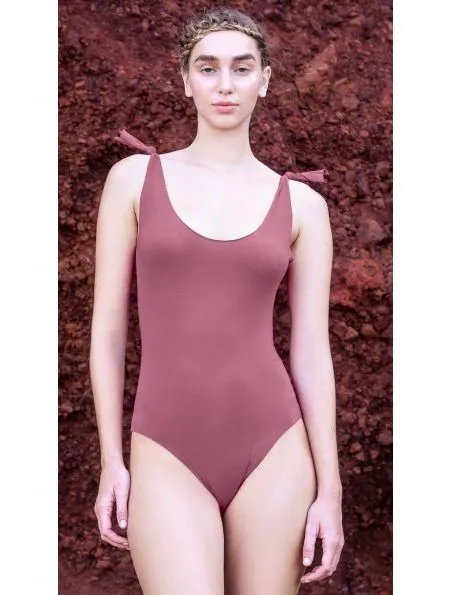 ISOLE VULCANI Bañador Ginestra Mujer Hawtorn Rose