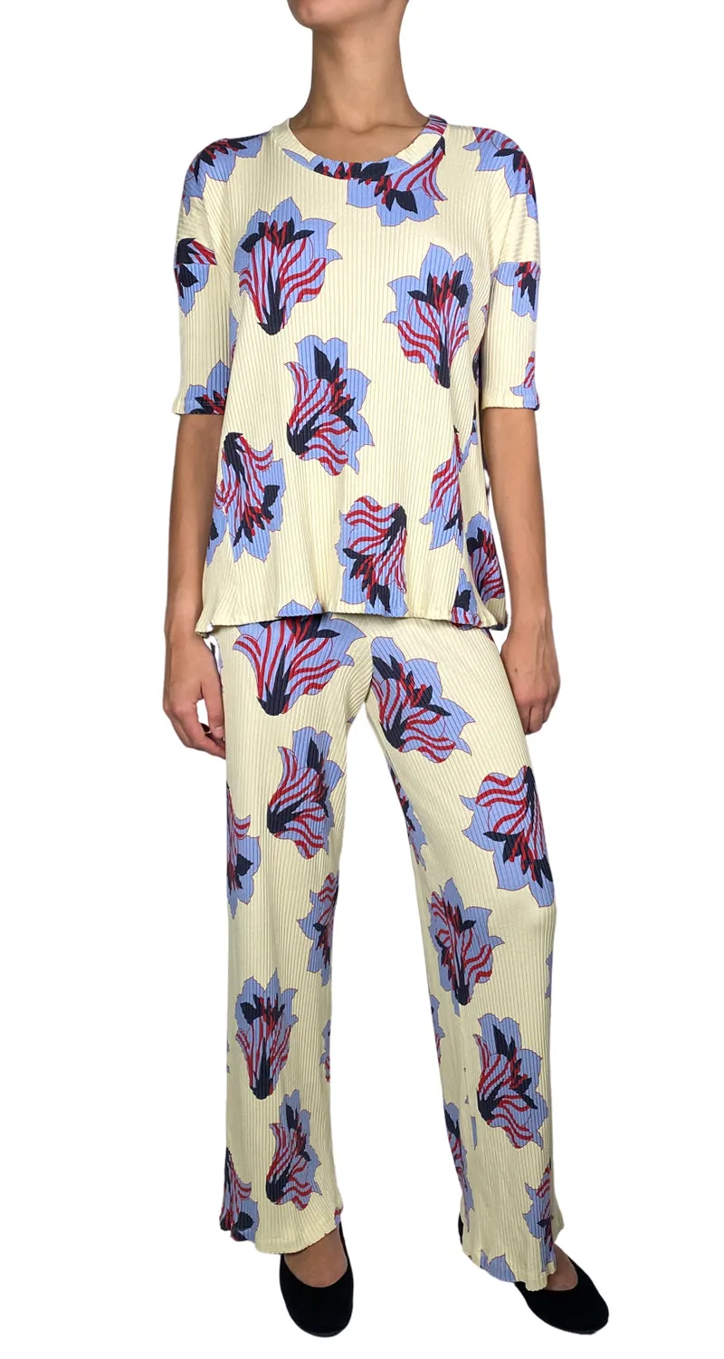 JAZMIN CHEBAR Polera Rib Estampada