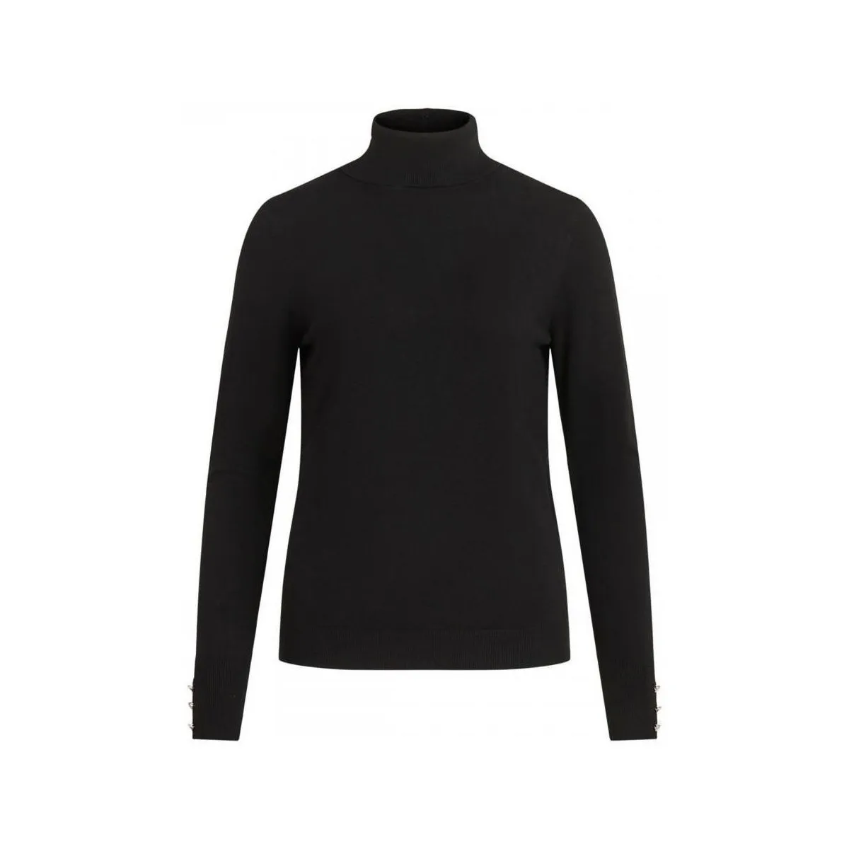 JENEVE BUTTON KNIT  BLACK
