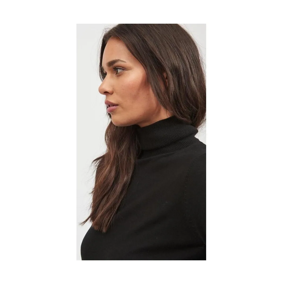 JENEVE BUTTON KNIT  BLACK
