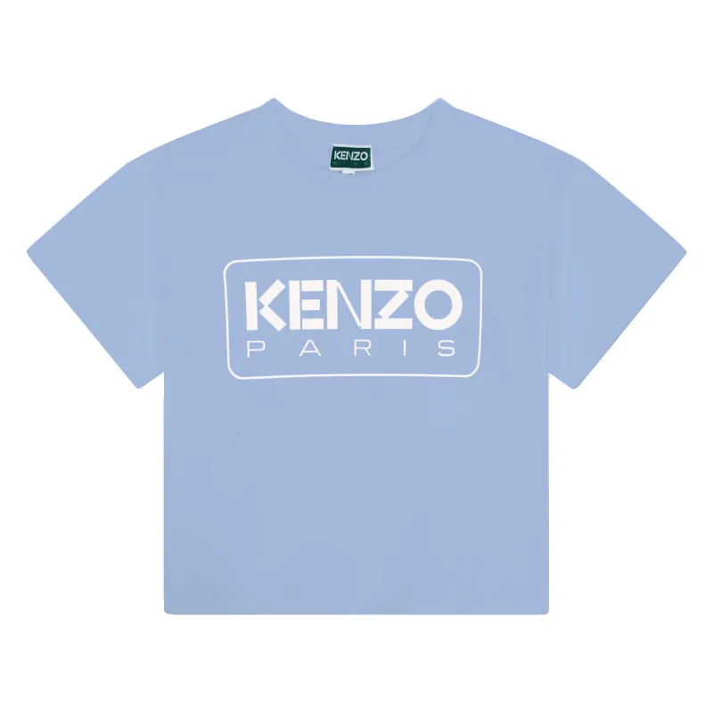 KENZO KIDS Camiseta algodón manga corta