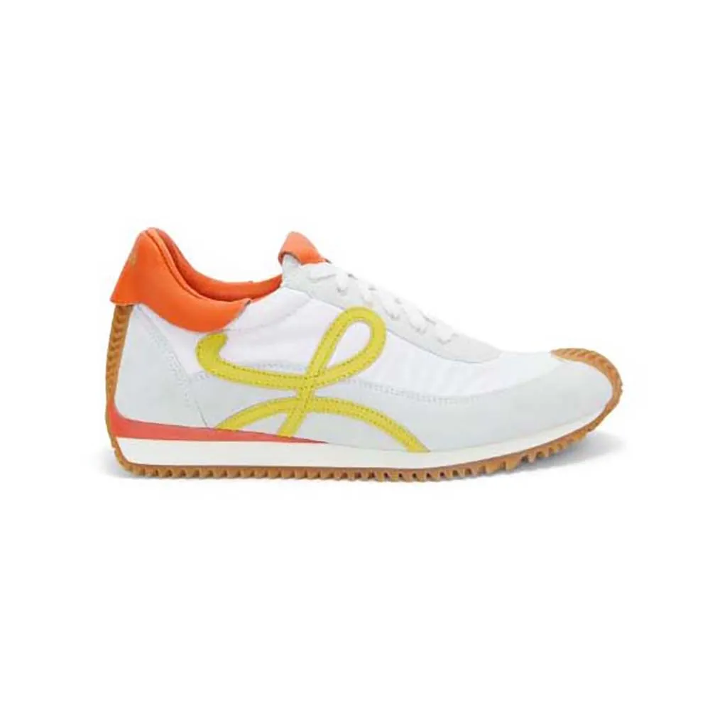 LOEWE FLOW RUNNER UNISEX DE PIEL DE TERNERA Y NAILONAMARILLO