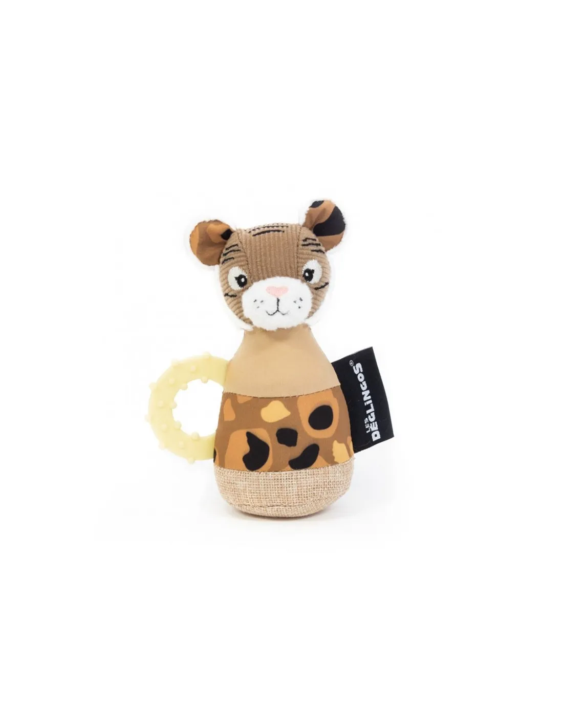 Maracas sonajero tigre Déglingos