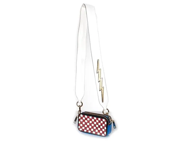MARC JACOBS, Bandolera snapshot a cuadros Multicolor 
