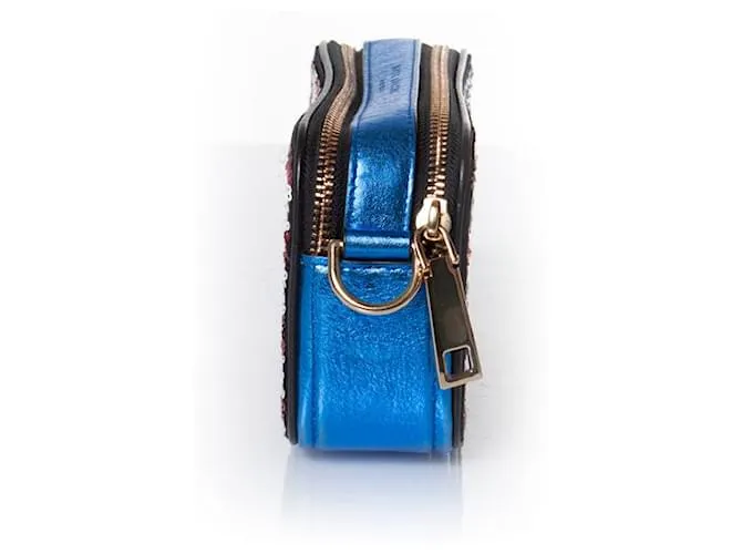 MARC JACOBS, Bandolera snapshot a cuadros Multicolor 