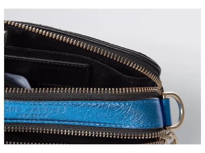 MARC JACOBS, Bandolera snapshot a cuadros Multicolor 