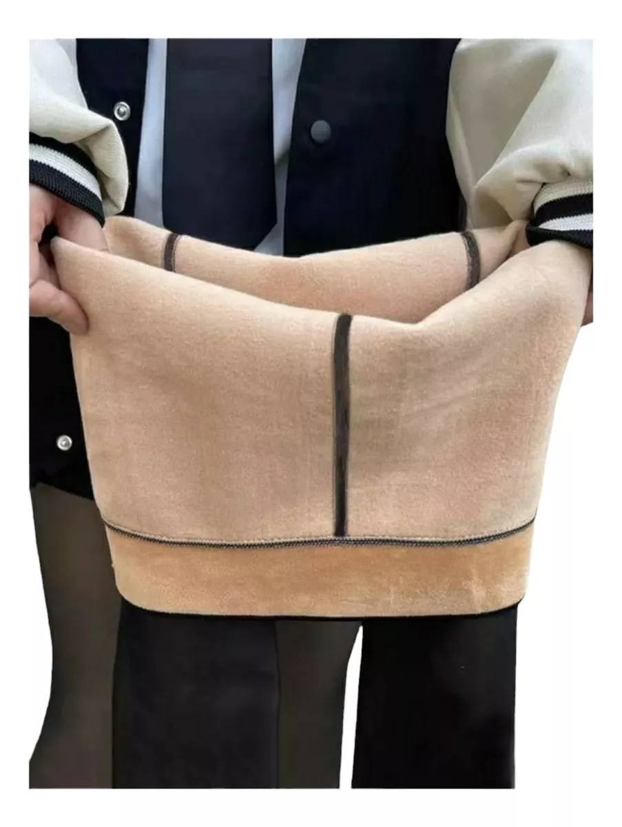 Media Panty Efecto Piel Polar Calza Termica Importada 
