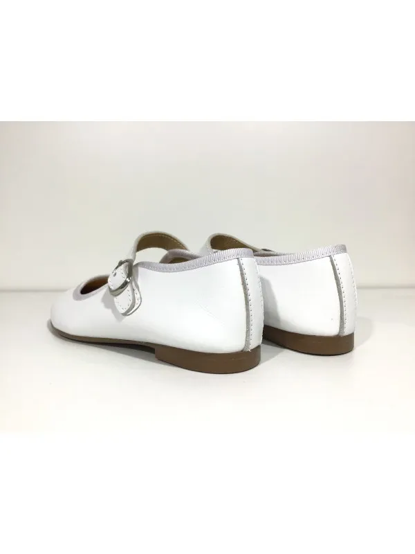 Merceditas piel blanca