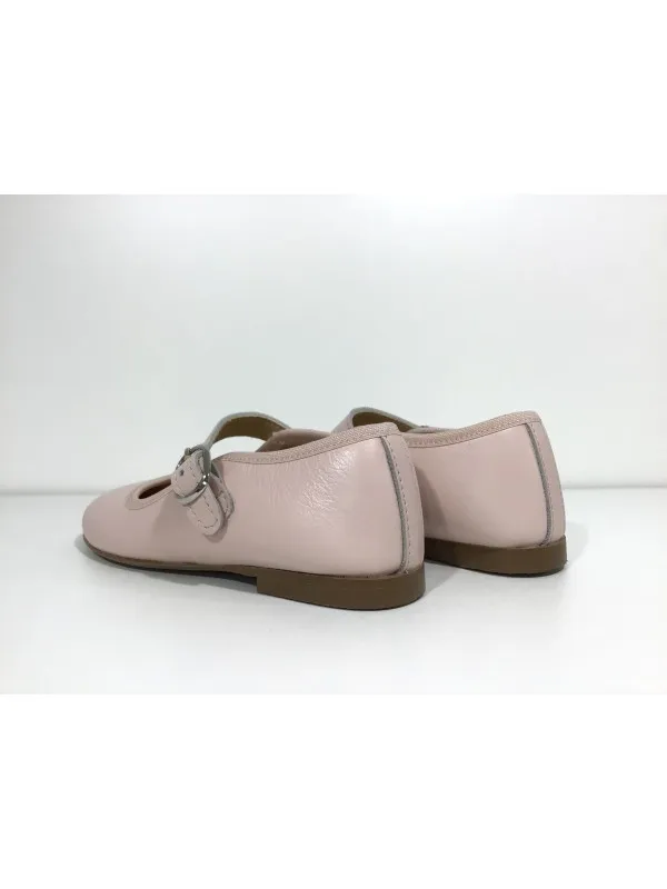 Merceditas piel rosa