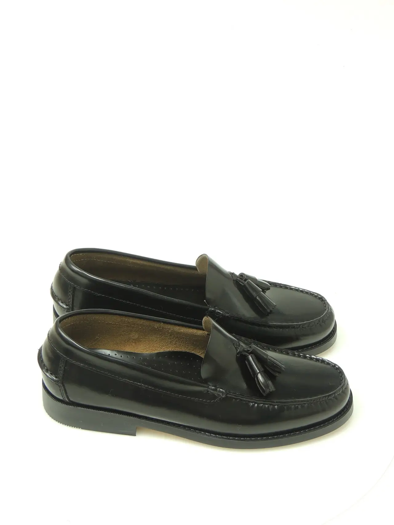 MOCASINES CASTELLANOS EDWARD’S 1007 PIEL NEGRO