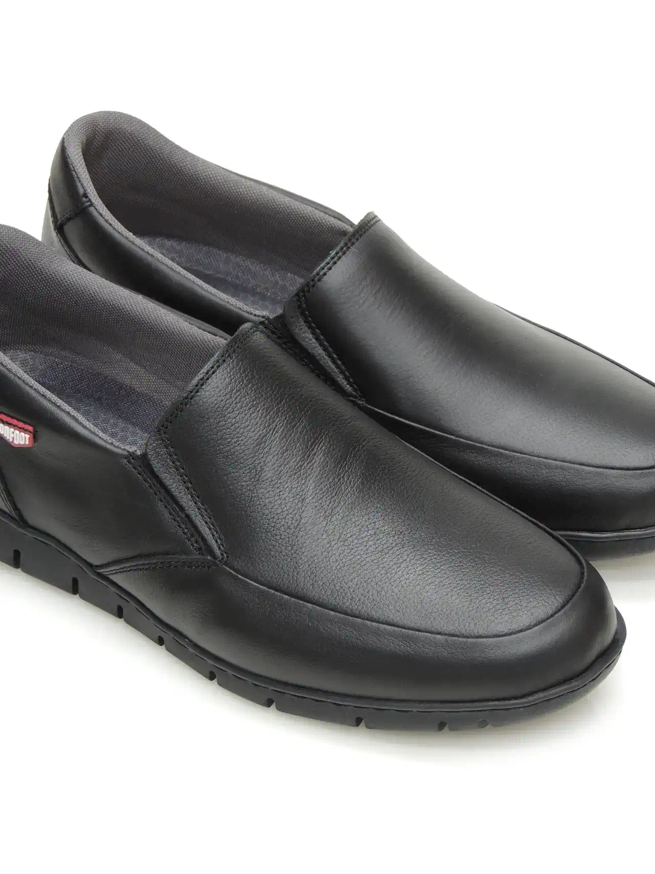 MOCASINES SLIPON ONFOOT 8903 PIEL NEGRO