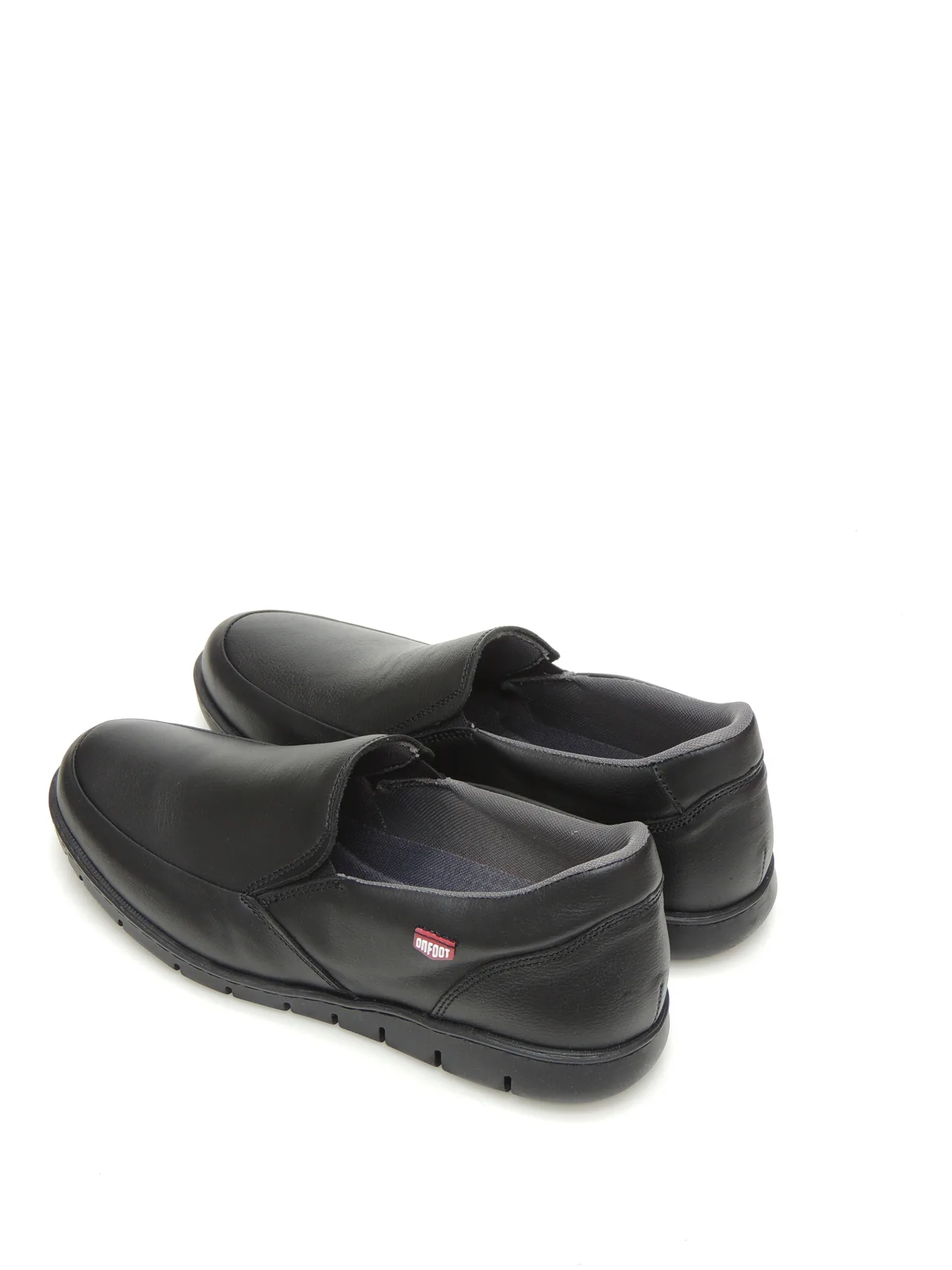 MOCASINES SLIPON ONFOOT 8903 PIEL NEGRO