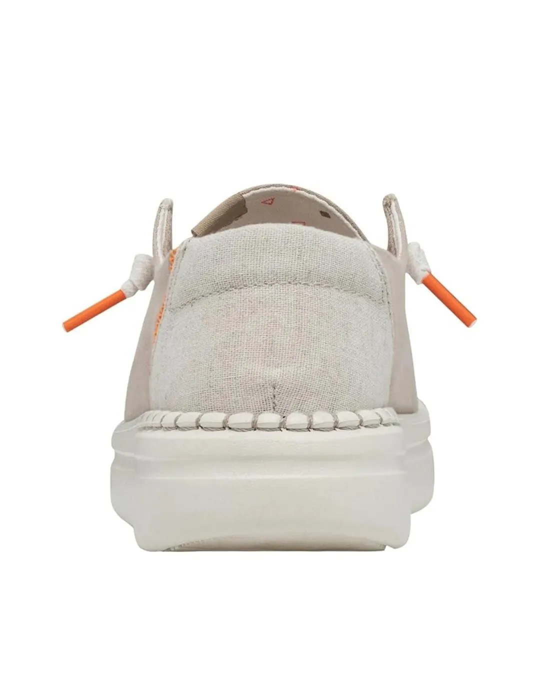 Mocasín HeyDude Wendy beige para mujer
