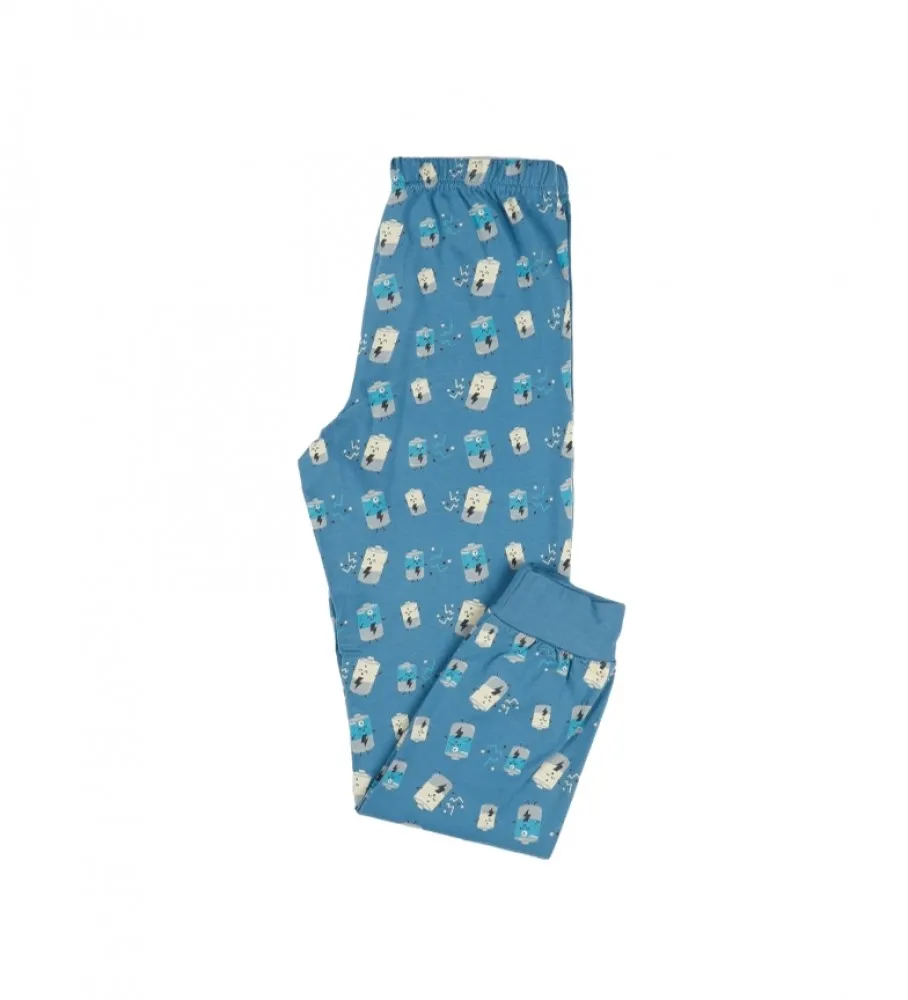 MR WONDERFUL Pijama Manga Larga Bateria para Niño