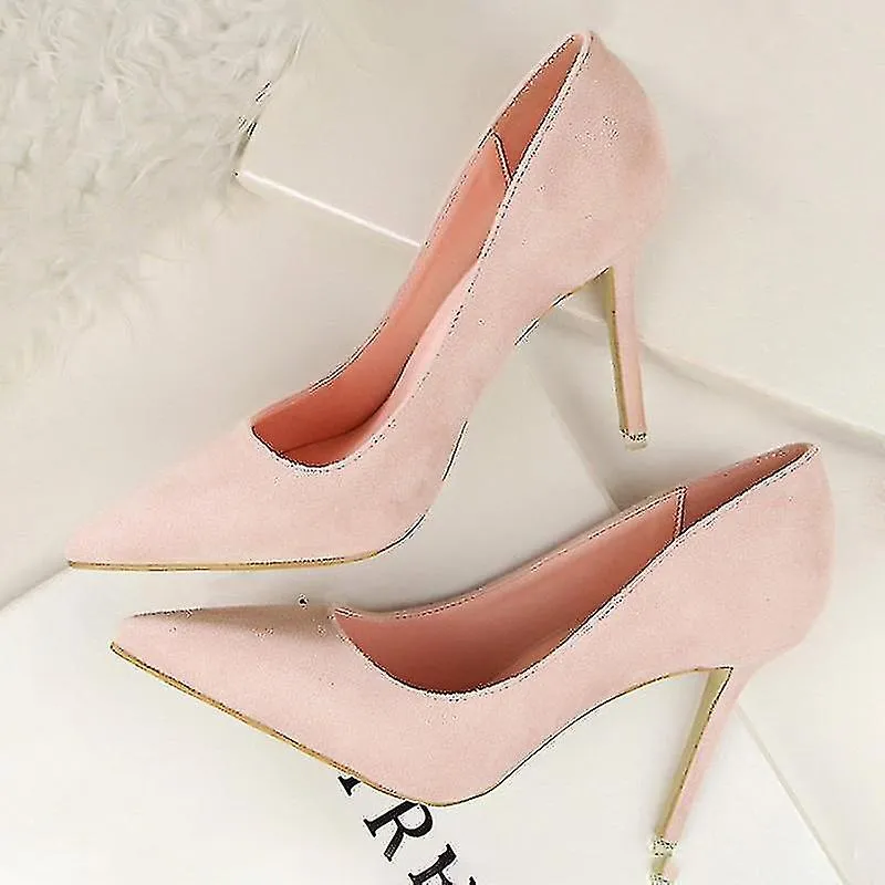 Mujeres Bombas Moda Tacones Altos