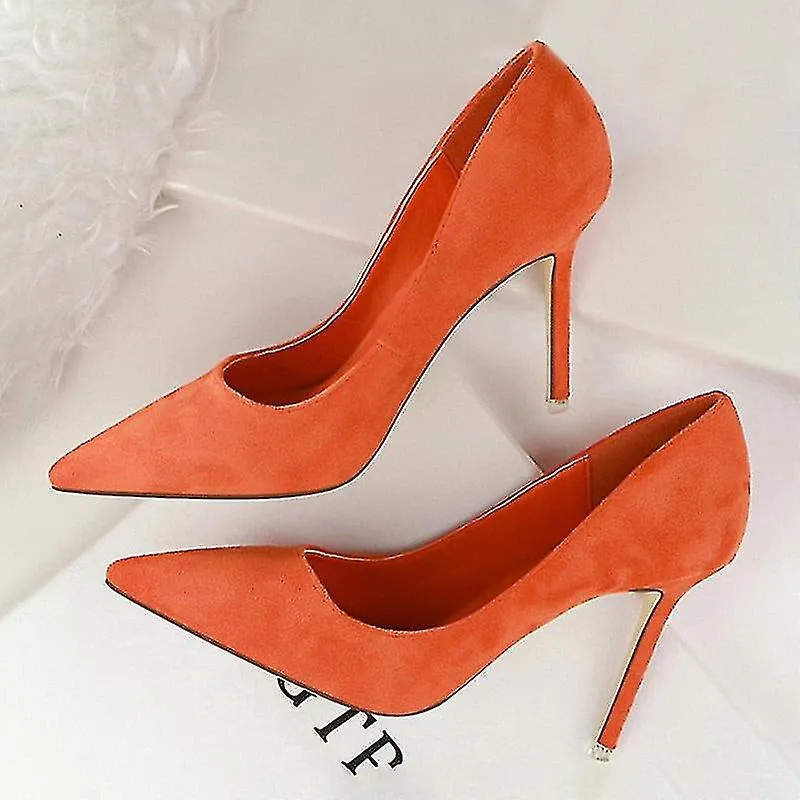 Mujeres Bombas Moda Tacones Altos