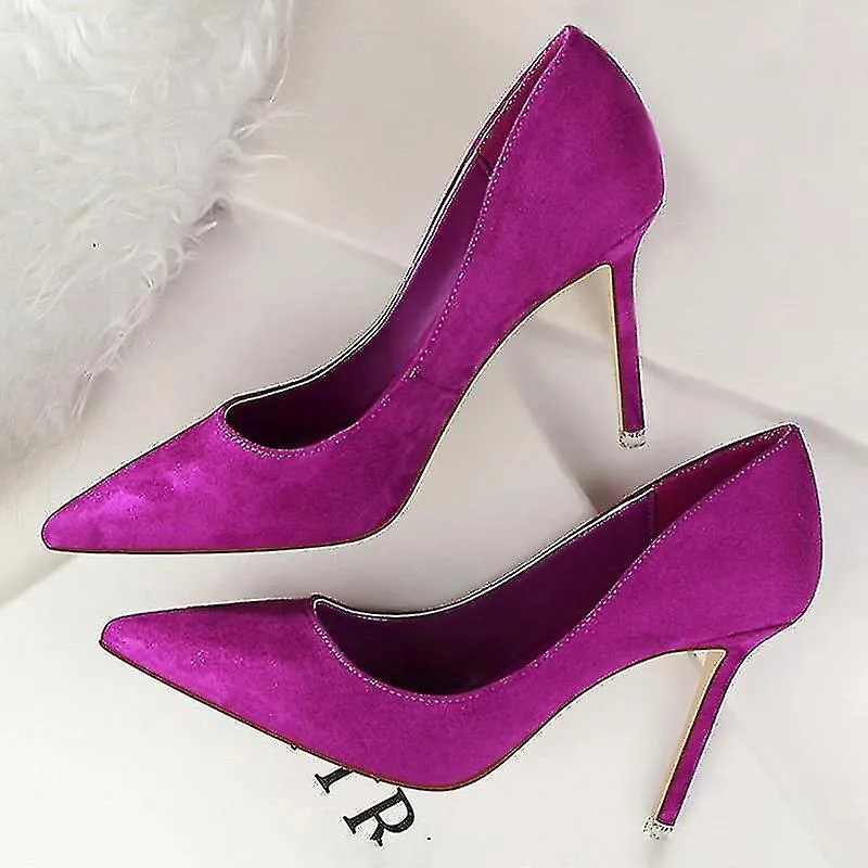 Mujeres Bombas Moda Tacones Altos