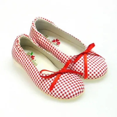 NATURINOBailarina piel estampada cuadros Naturino 1874