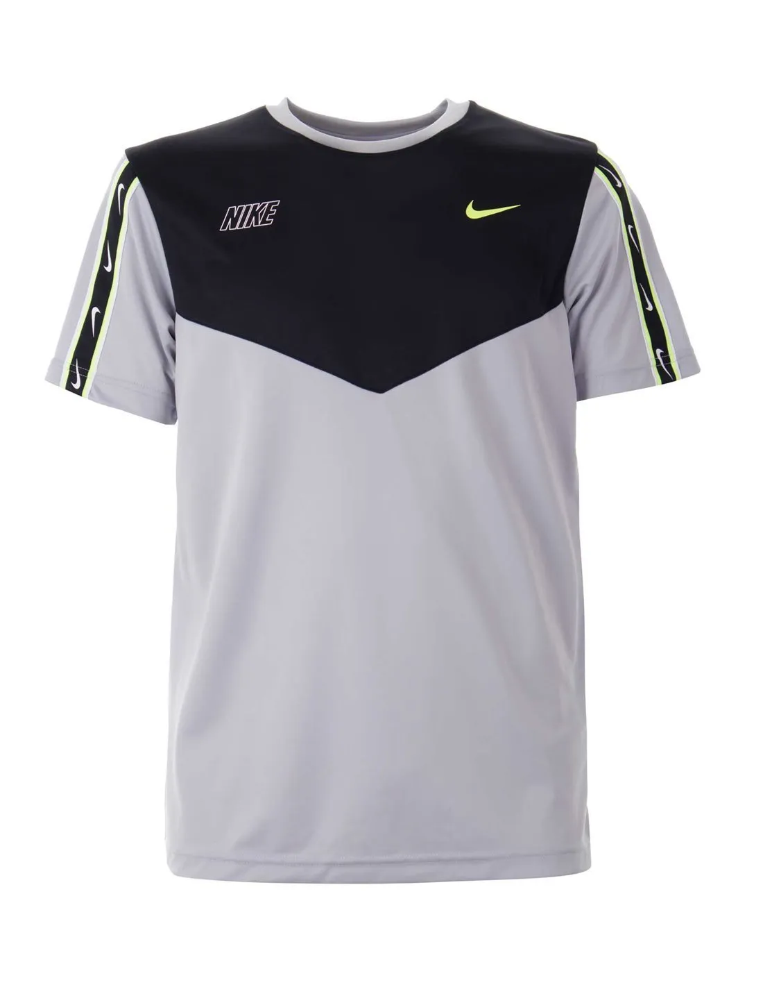 NIKE  CAMISETA GRIS Y NEGRA DX2301 012 HOMBRE
