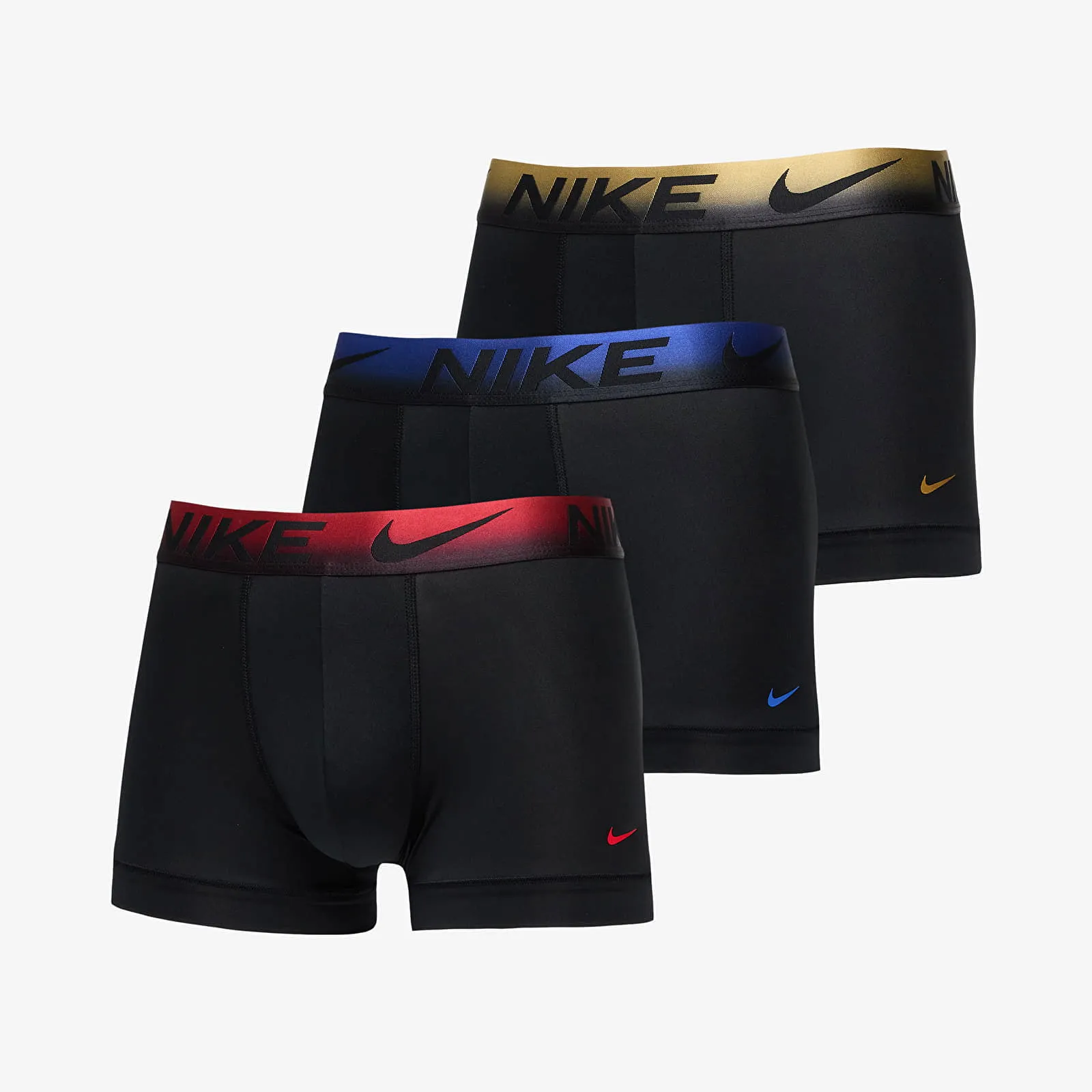 NIKE DRIFIT ESSENTIAL MICRO TRUNK 3PACK MULTICOLOR L