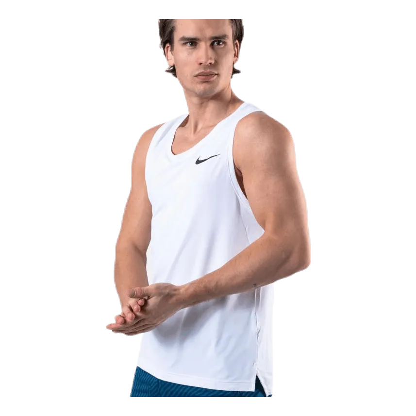 Nike Dry Hyper Tank Top White/Black