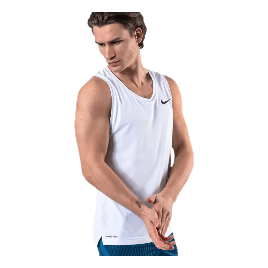 Nike Dry Hyper Tank Top White/Black