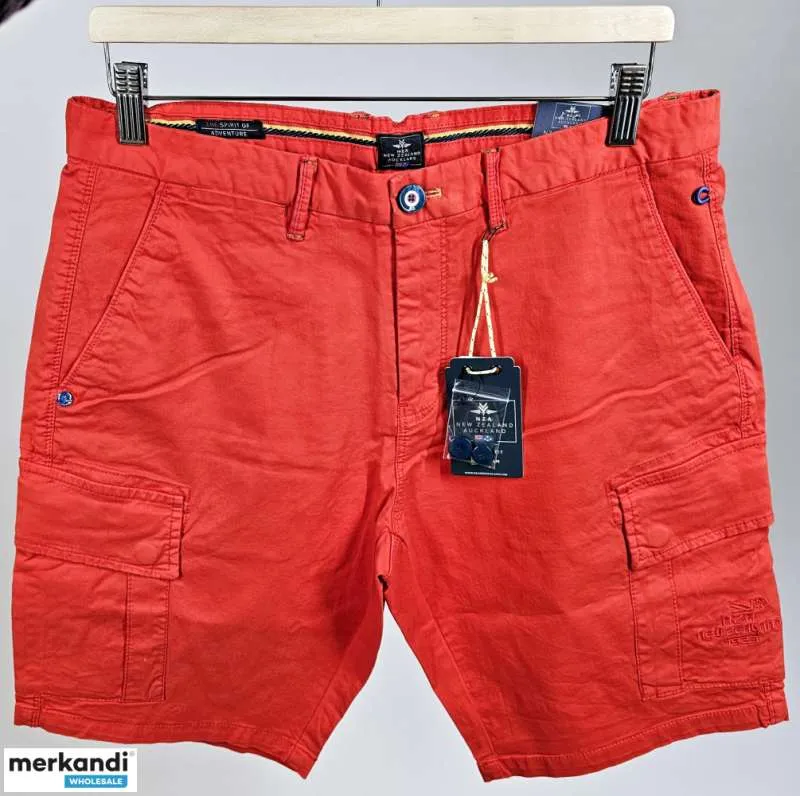 N.Z.A. PREMIUM CAMISETAS, POLOS Y PANTALONES CORTOS PARA HOMBRE  PAQUETE AL POR MAYOR DE 12