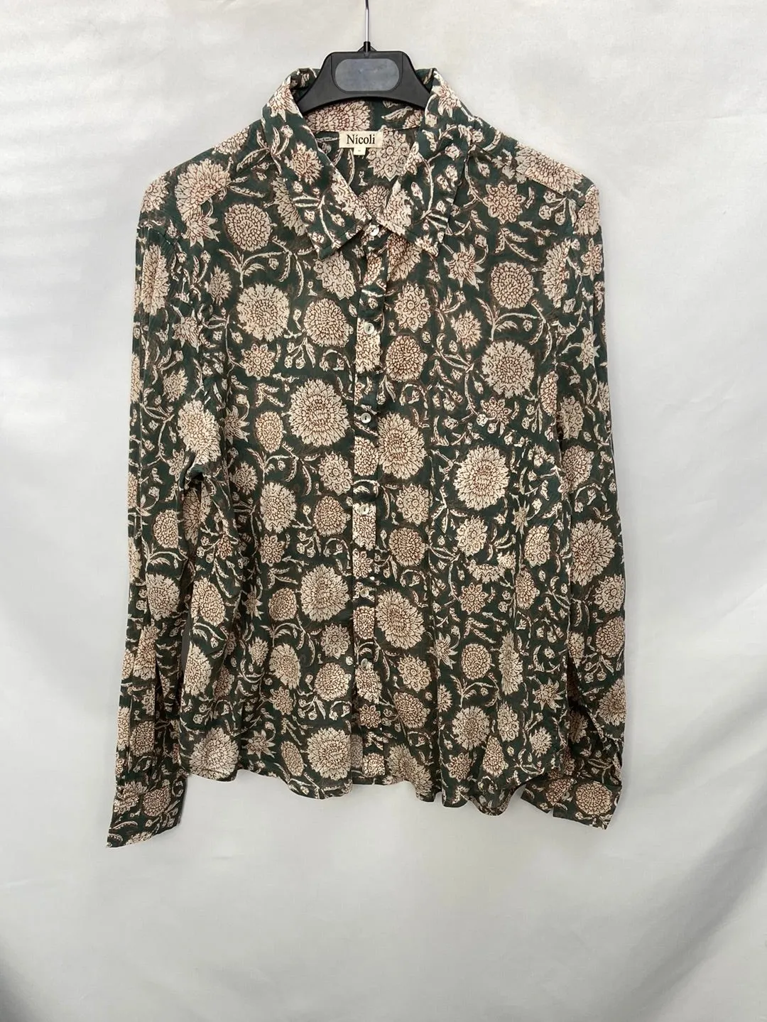NÍCOLI.Camisa estampada T.M
