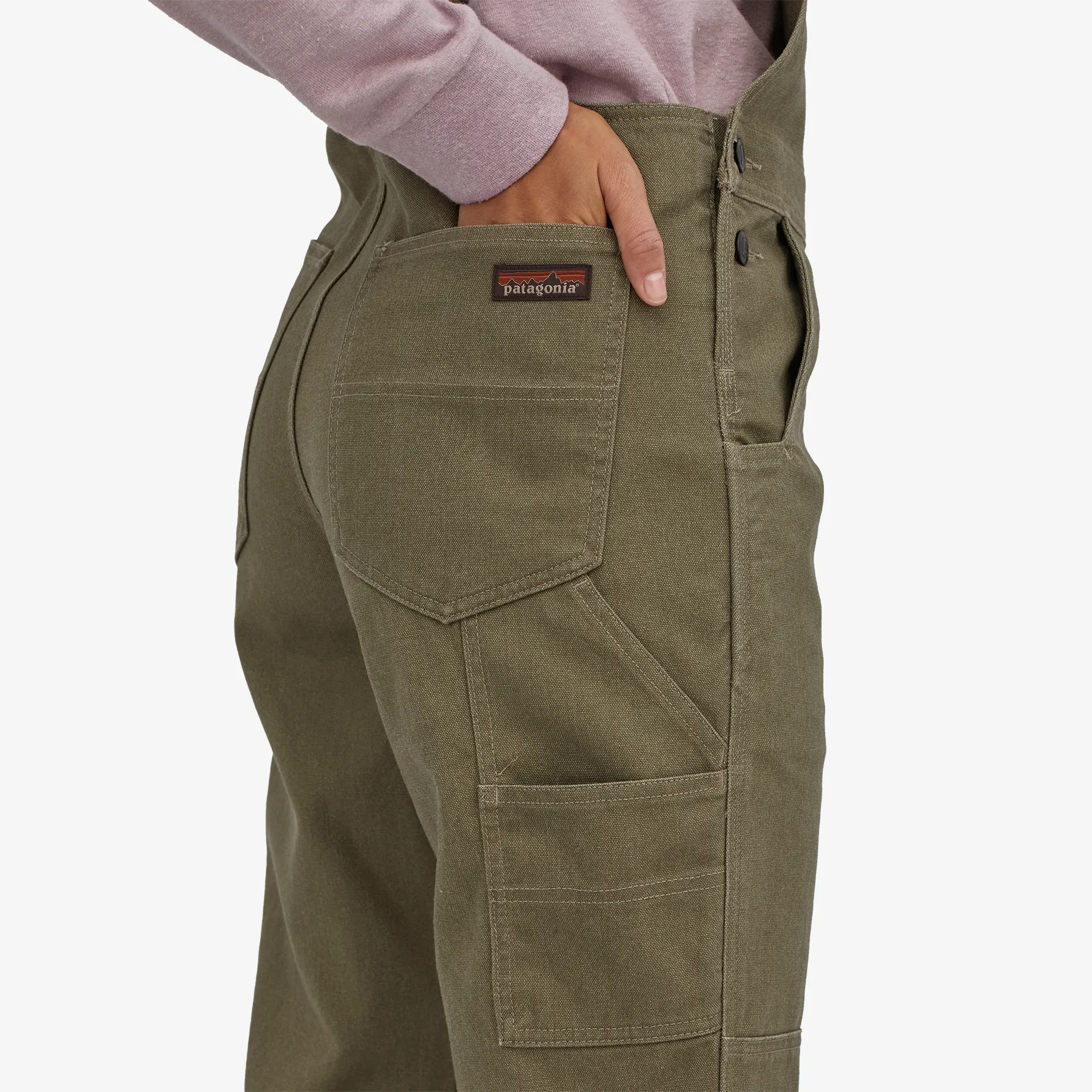 OVEROL MUJER ALL SEASONS HEMP CANVAS BIB  CORTO