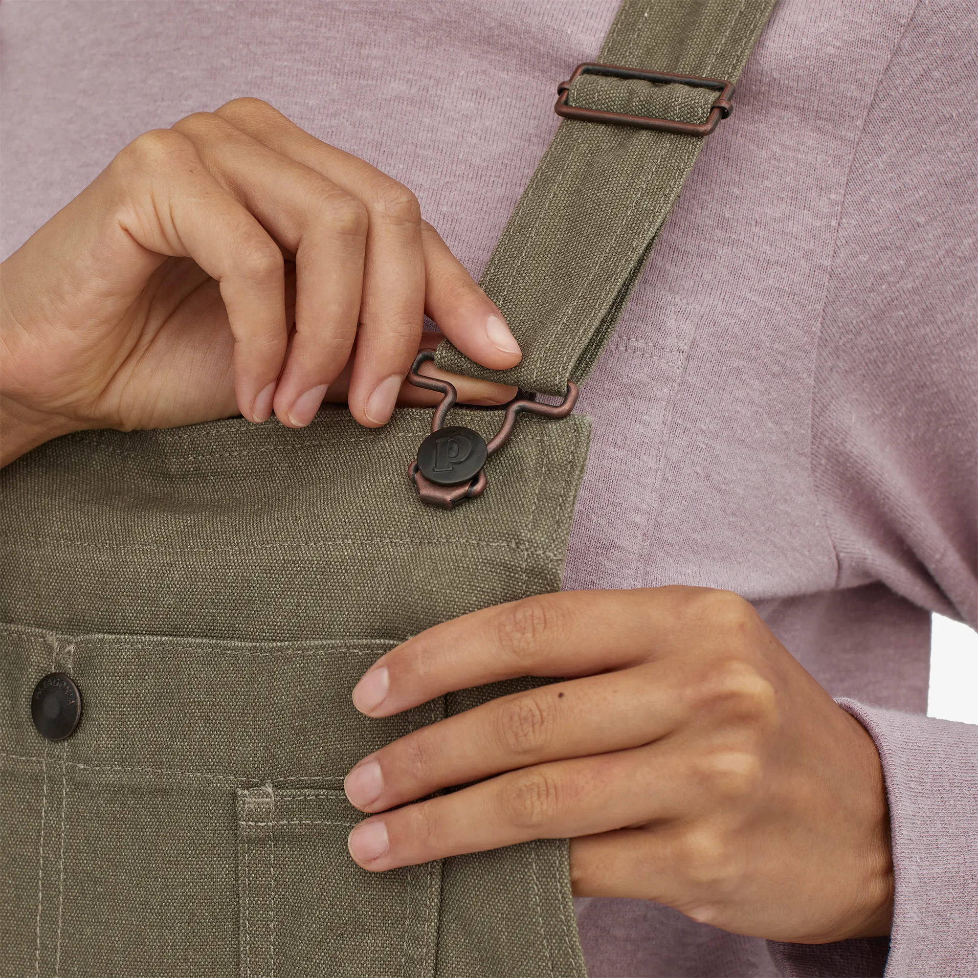 OVEROL MUJER ALL SEASONS HEMP CANVAS BIB  CORTO