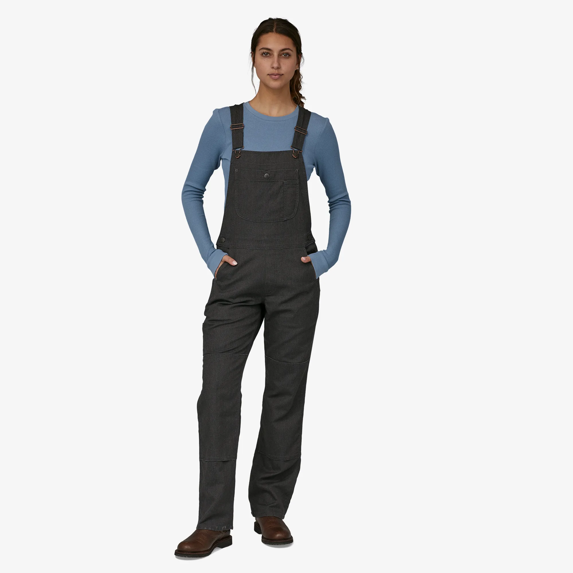 OVEROL MUJER ALL SEASONS HEMP CANVAS BIB  CORTO