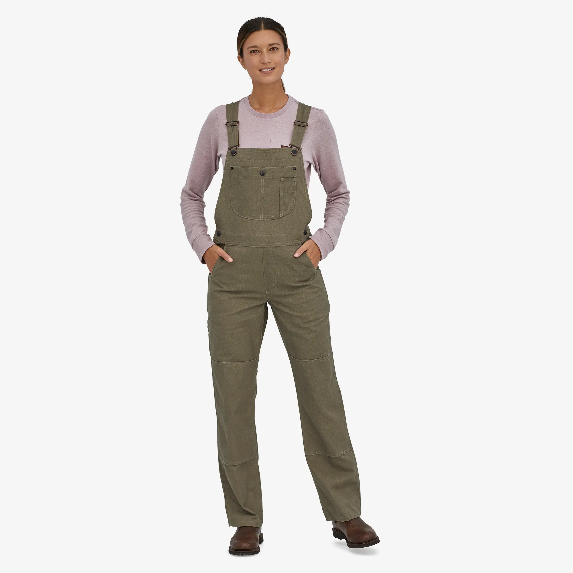 OVEROL MUJER ALL SEASONS HEMP CANVAS BIB  CORTO