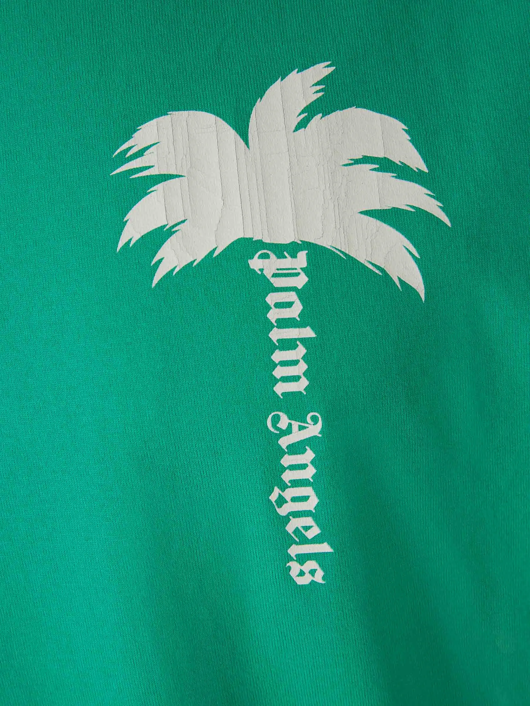Palm Angels Camiseta Estampada Algodón