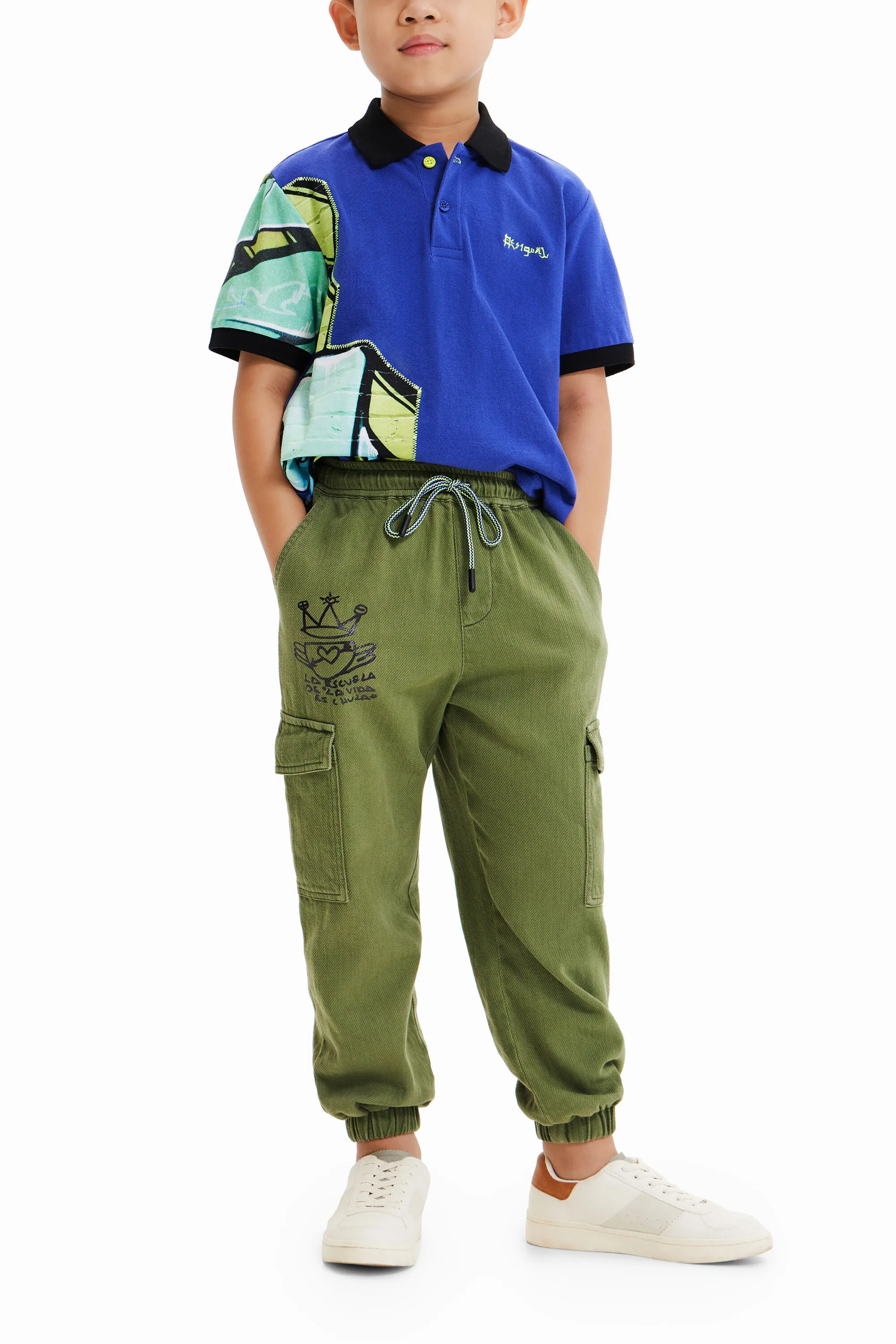 Pantalón cargo bolsillos