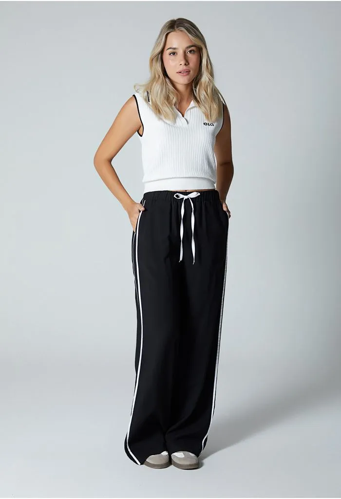 Pantalon palazo para mujer tiro medio