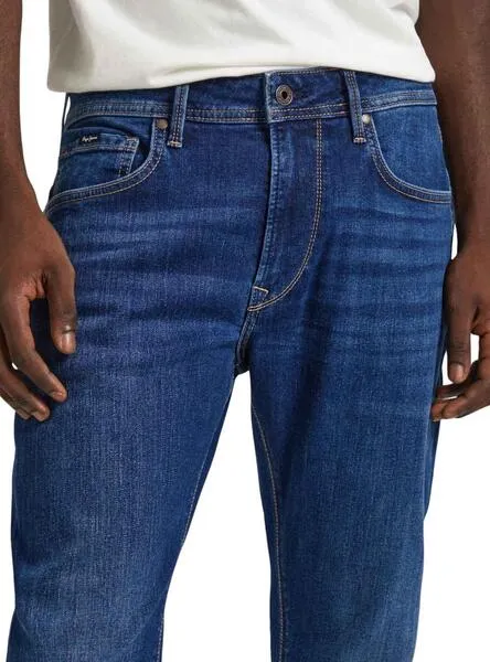 Pantalon Vaquero Pepe Jeans Tapered Para Hombre