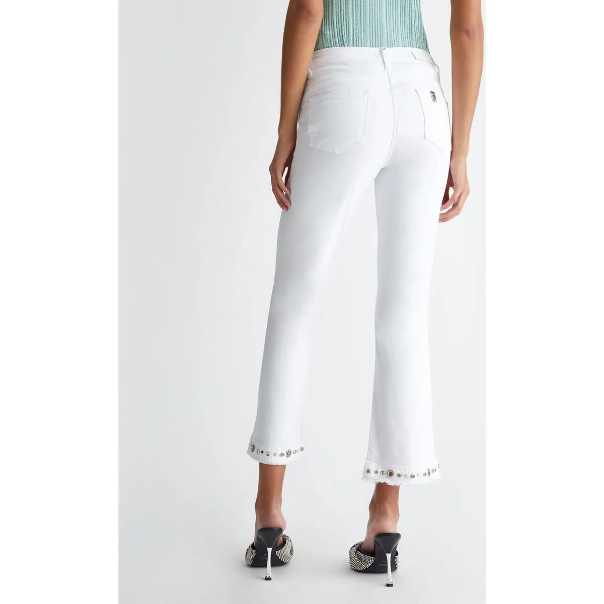 Pantalón tobillero Bottom Up con strass