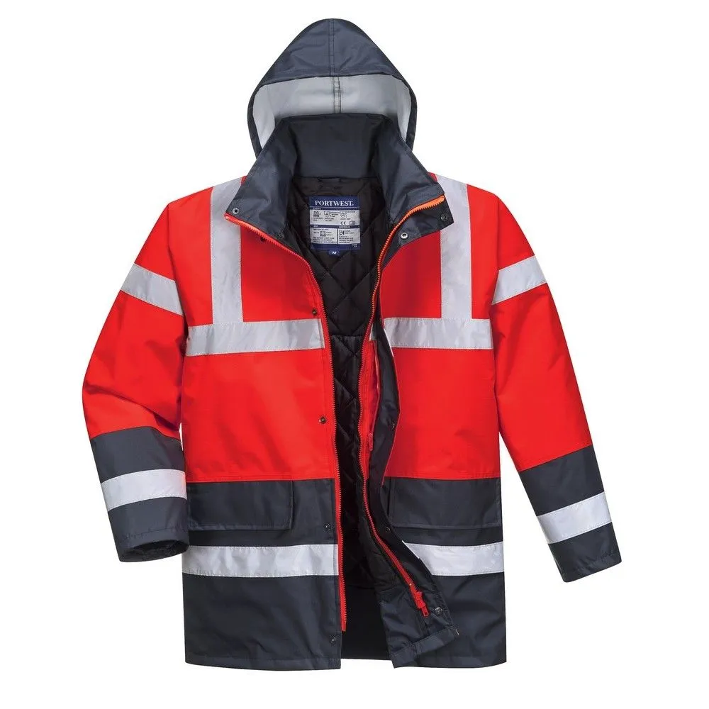 Parka de alta visibilidad Contrast Traffic 