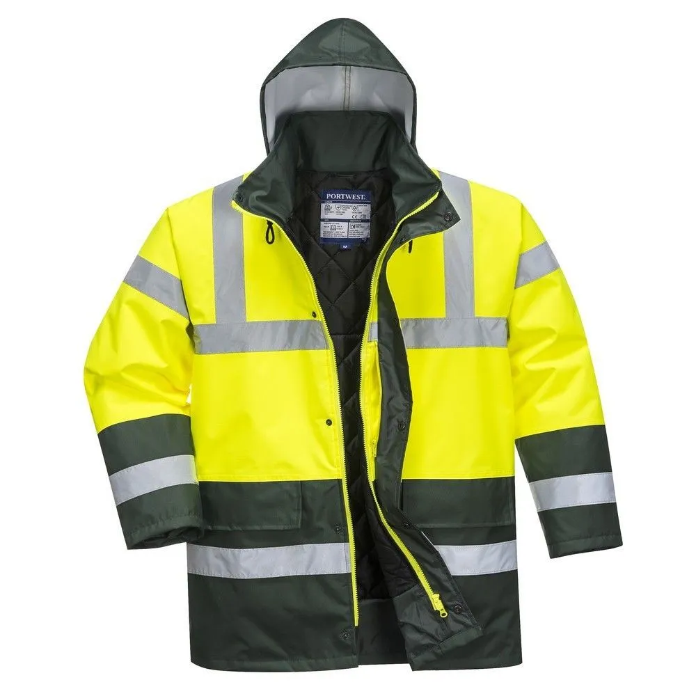 Parka de alta visibilidad Contrast Traffic 