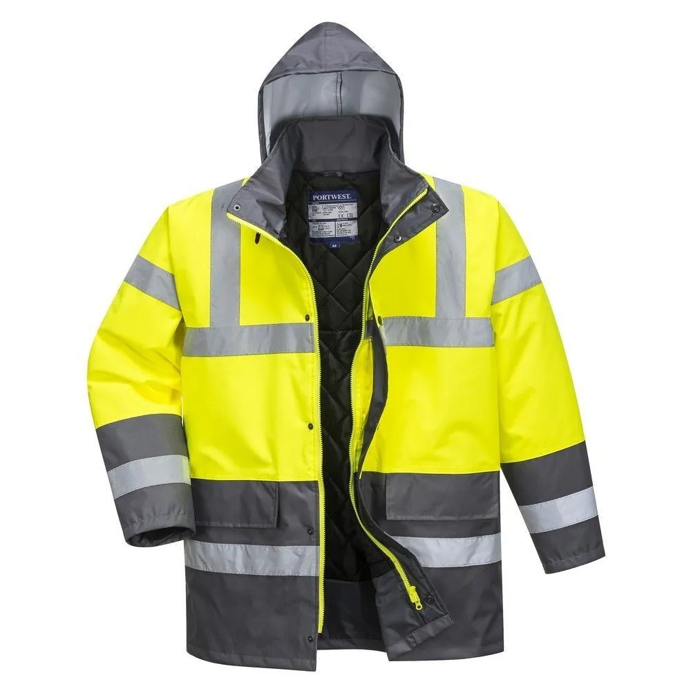 Parka de alta visibilidad Contrast Traffic 