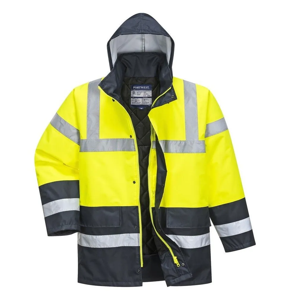 Parka de alta visibilidad Contrast Traffic 