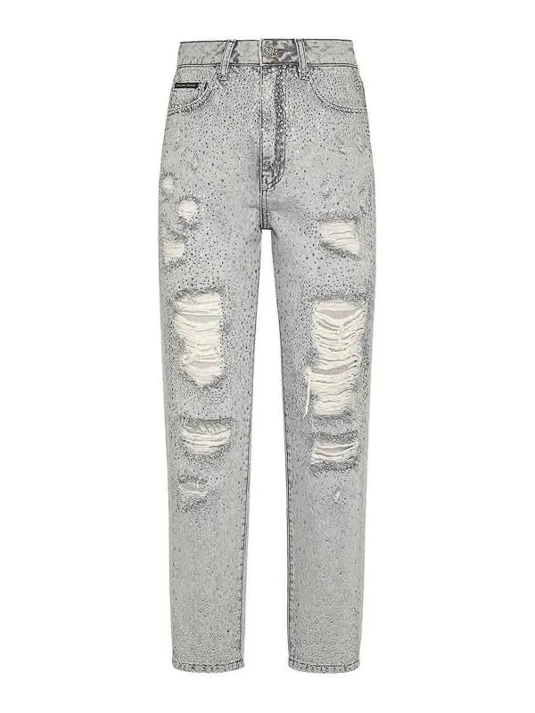 PHILIPP PLEIN JEANS BOOTCUT  LAVADO OSCURO