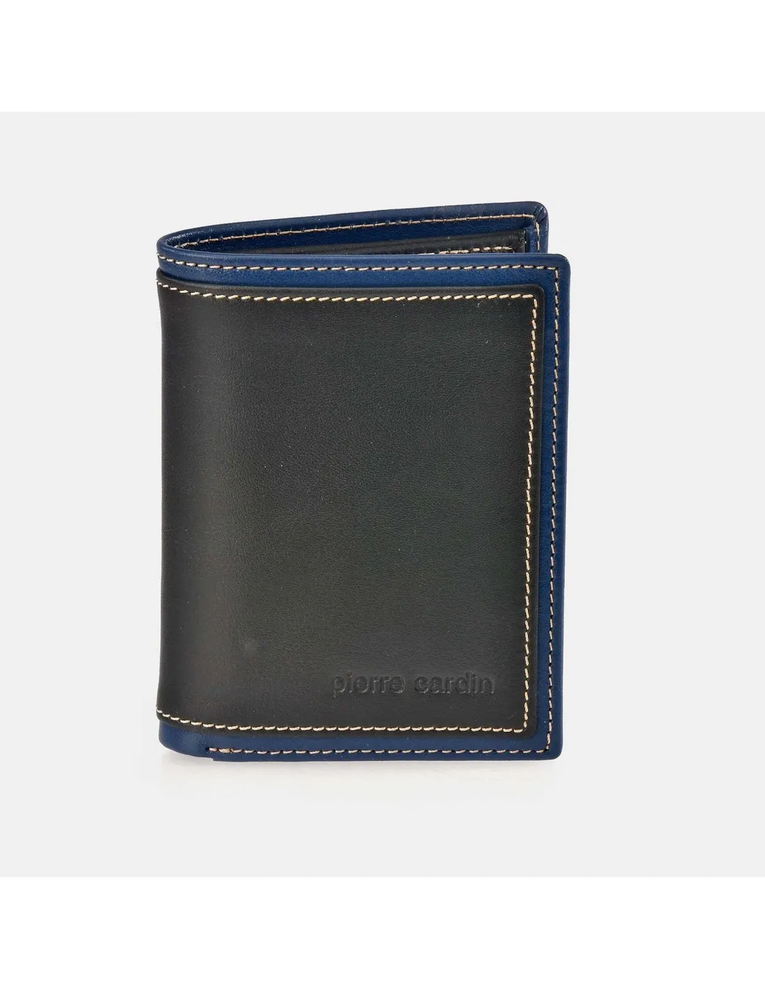 PIERRE CARDIN Cartera pequeña de piel hombre Coleccion Sedated