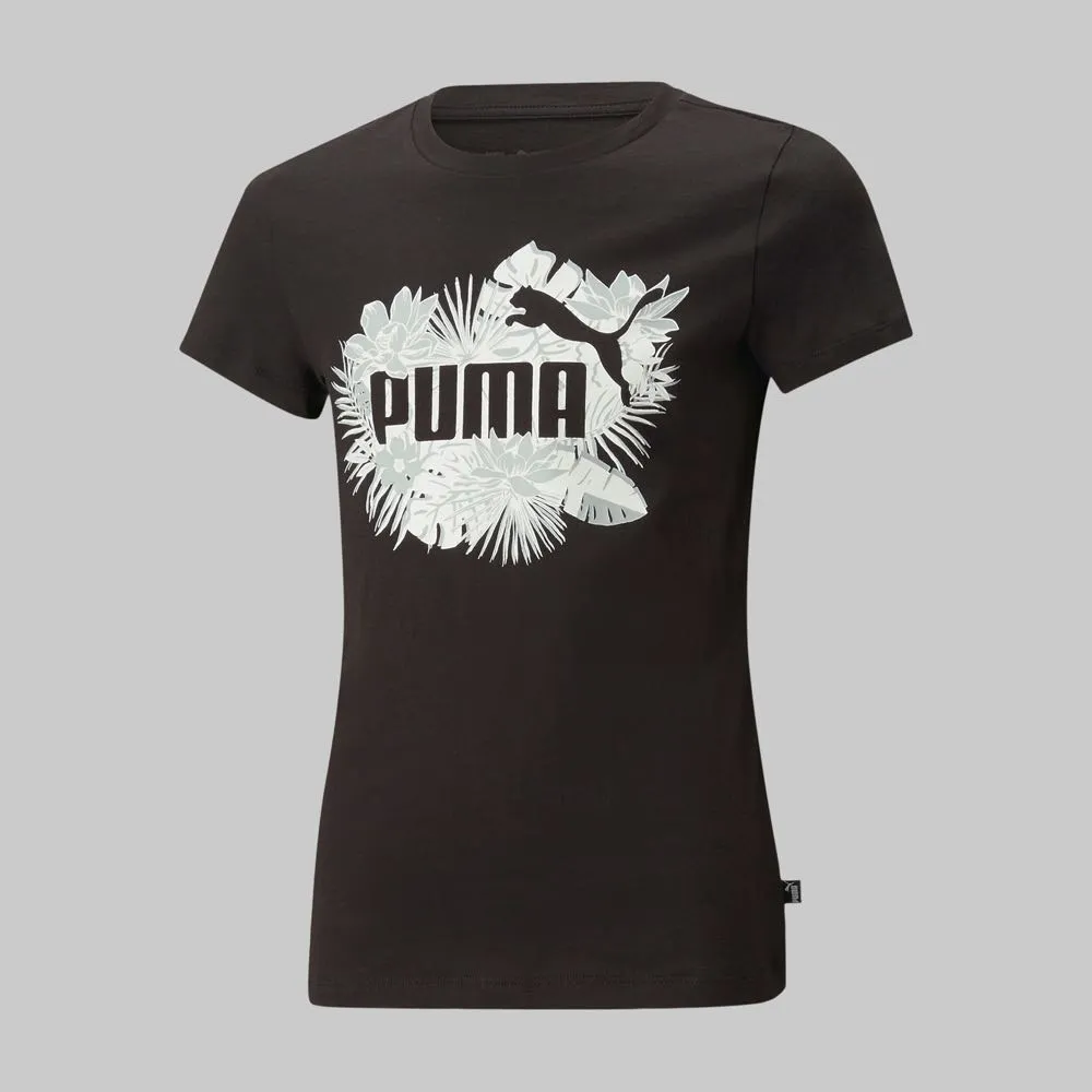 Playera Puma Essentials Flower Joven
